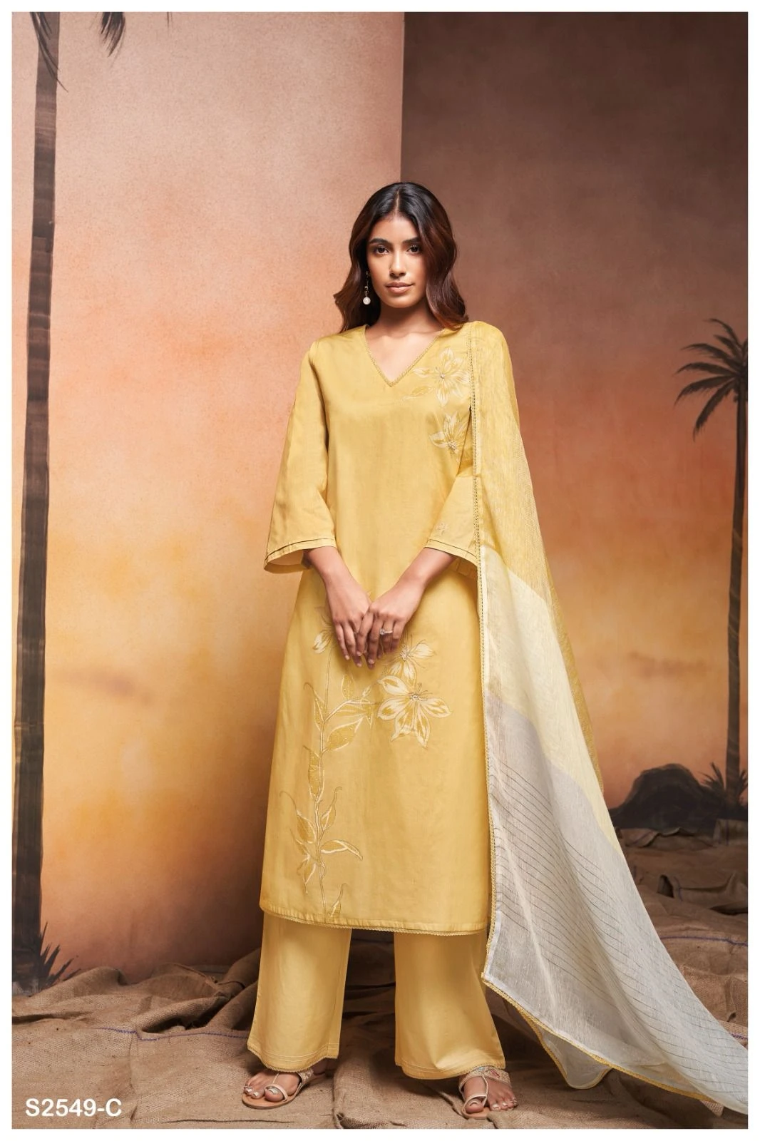 Ganga Oakleigh 2549 Premium Cotton Printed Wholesale Sancy Salwar Suit Catalog — Wholesale Salwar Suits, Ganga wholesale from Surat - Gallery Image 2